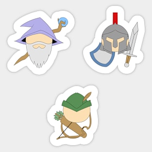 Wizard Knight Archer Sticker